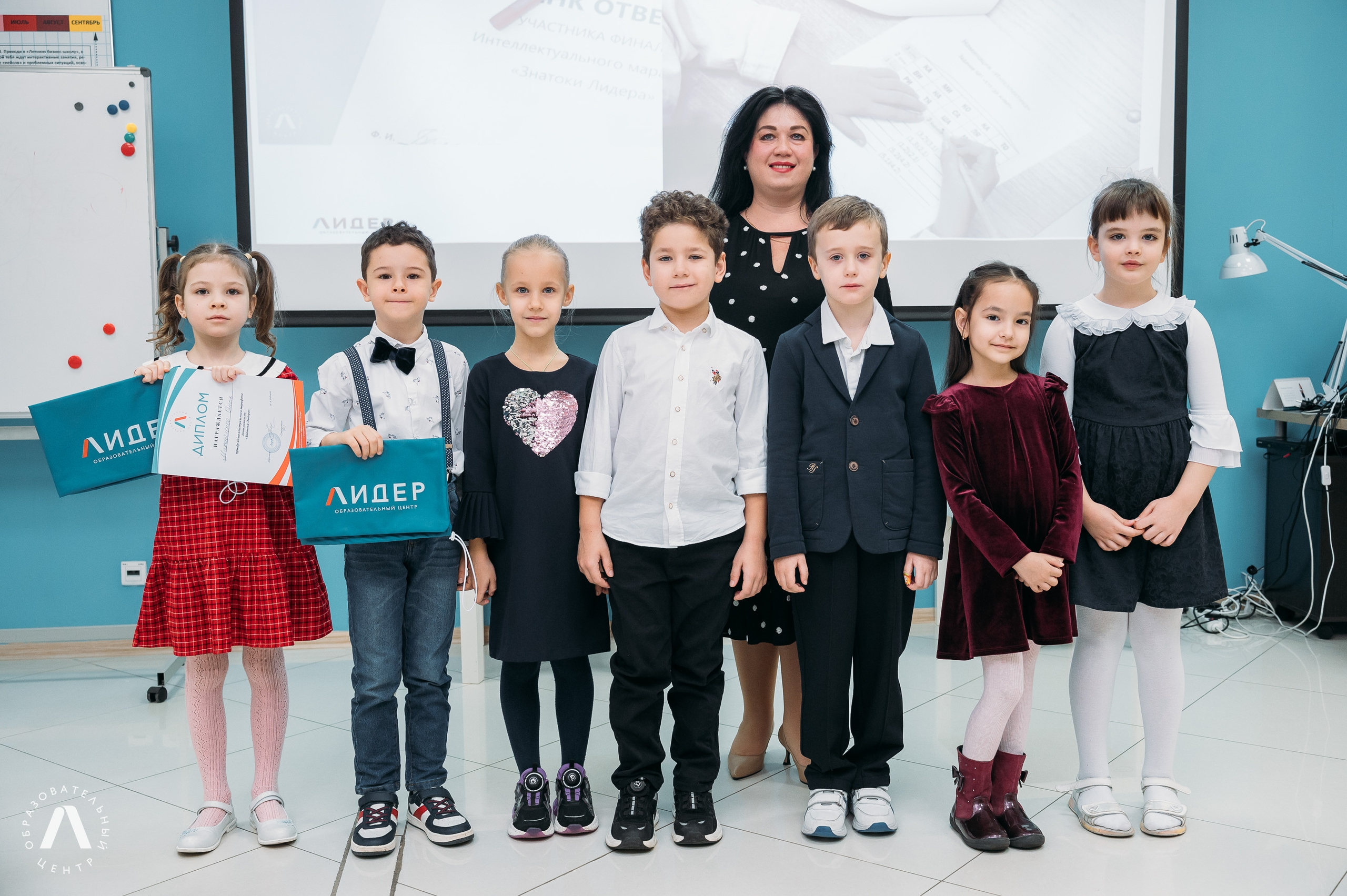 Интеллектуальный марафон дошкольников «Знатоки Лидера» завершён